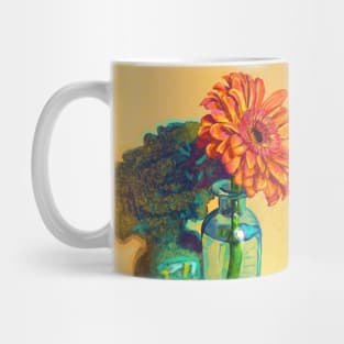 Gerbera in a vase Mug